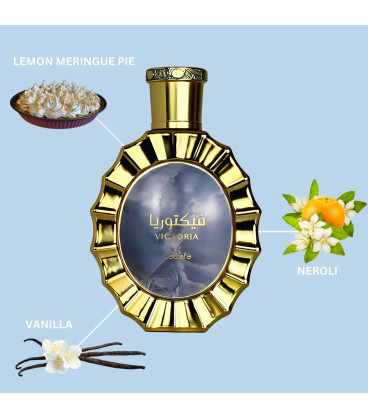 Victoria 100ml - Perfume Floral Frutado Feminino da Lattafa | SIHRIA